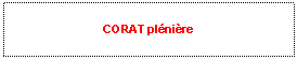 Zone de Texte: CORAT plnire